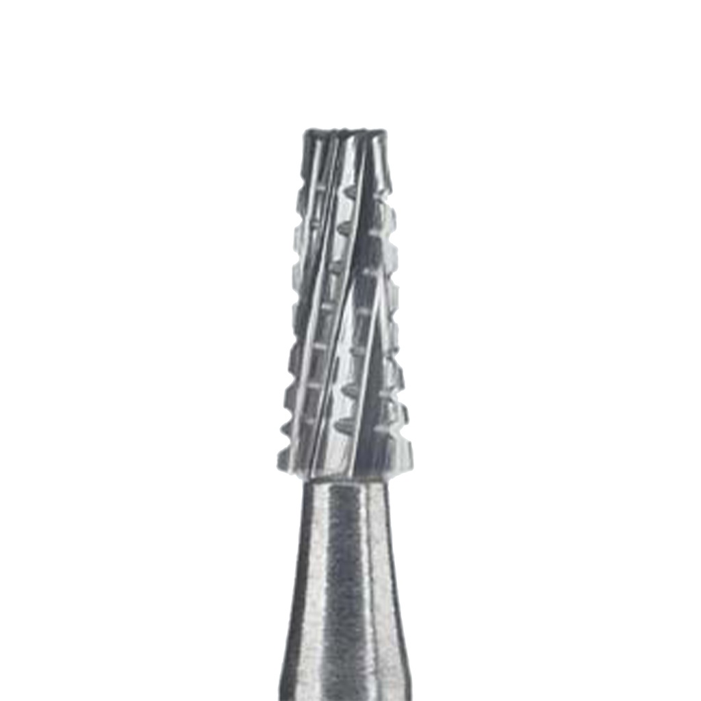 ORAMAX Carbide Surgical Bur HP 703 021 Taper Fissure Flat End Cross Cut 65mm Length Non-Sterile Pack of 5